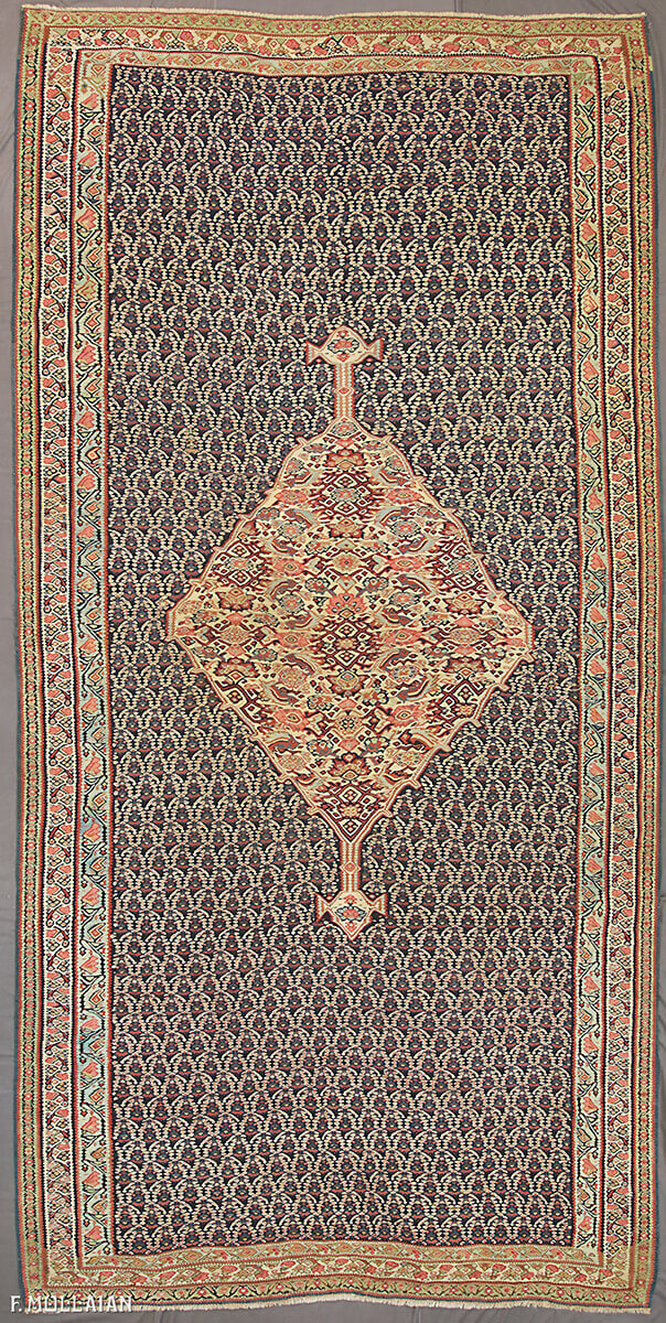 Antique Persian Kalleh Senneh Kilim n°:54798824